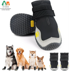Botas Impermeables y Transpirables ATUBAN para Perros Medianos y Grandes