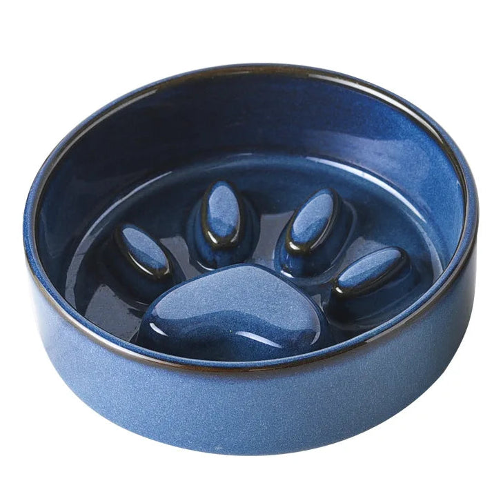 Tazón de cerámica estilo MimoPaws para mascotas