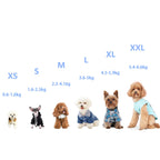 Chaleco de Camisa Acanalada para Perros Pequeños