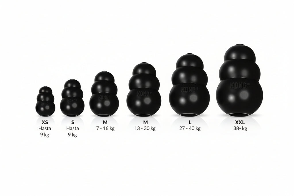 Kong Extreme Mordedor Para Perros Negro - Talla - L
