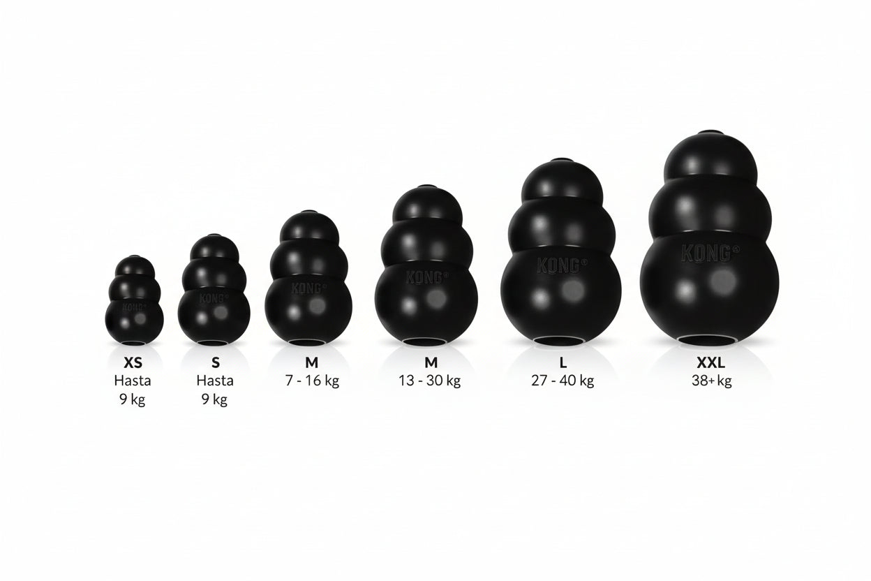 Kong Extreme Mordedor Para Perros Negro - Talla - XXL